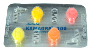 Kamagra Rágótabletta kinézete